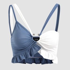 Split-Color Tank Top